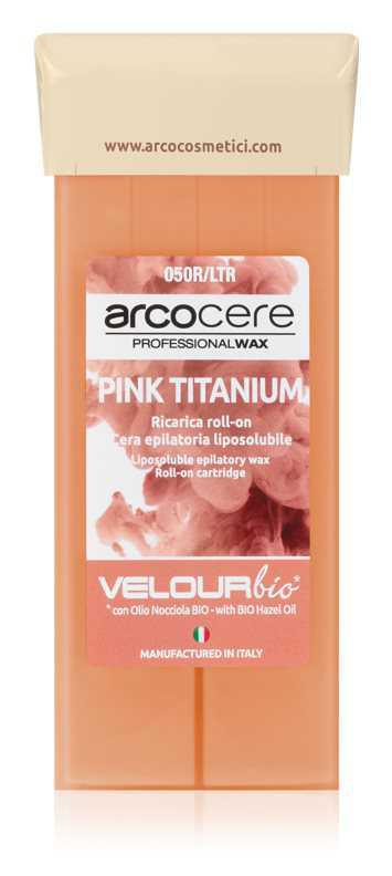 Arcocere Professional Wax Pink Titanium body