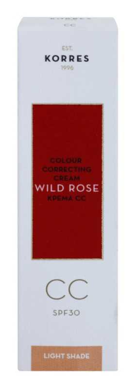 Korres Wild Rose bb and cc creams