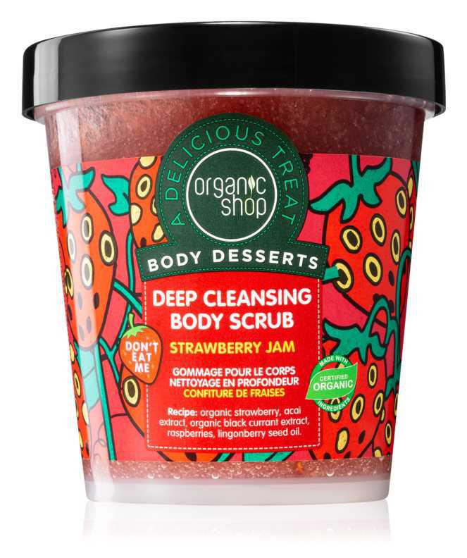Organic Shop Body Desserts Strawberry Jam body