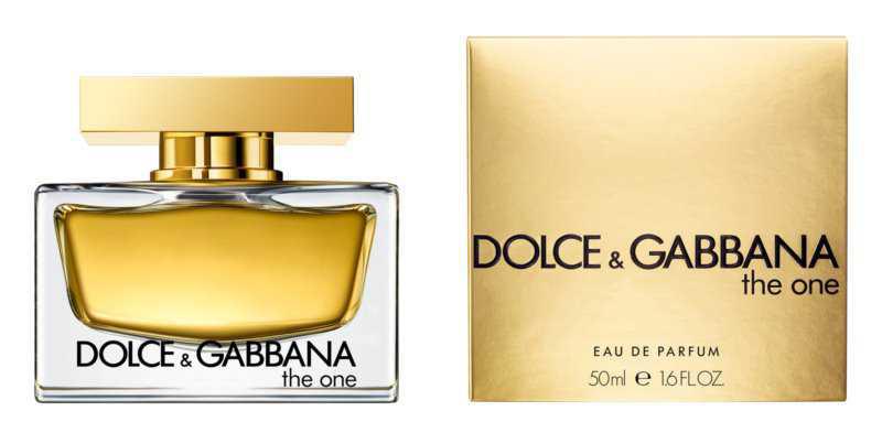 Dolce & Gabbana The One vanilla perfumes