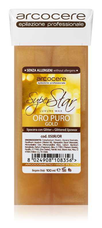 Arcocere Professional Wax Oro Puro Gold body