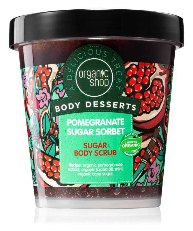 Organic Shop Body Desserts Pomegranate body