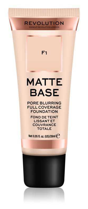Makeup Revolution Matte Base foundation