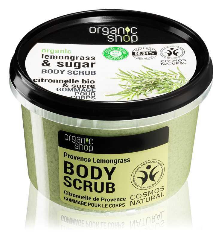 Organic Shop Organic Lemongrass & Sugar body