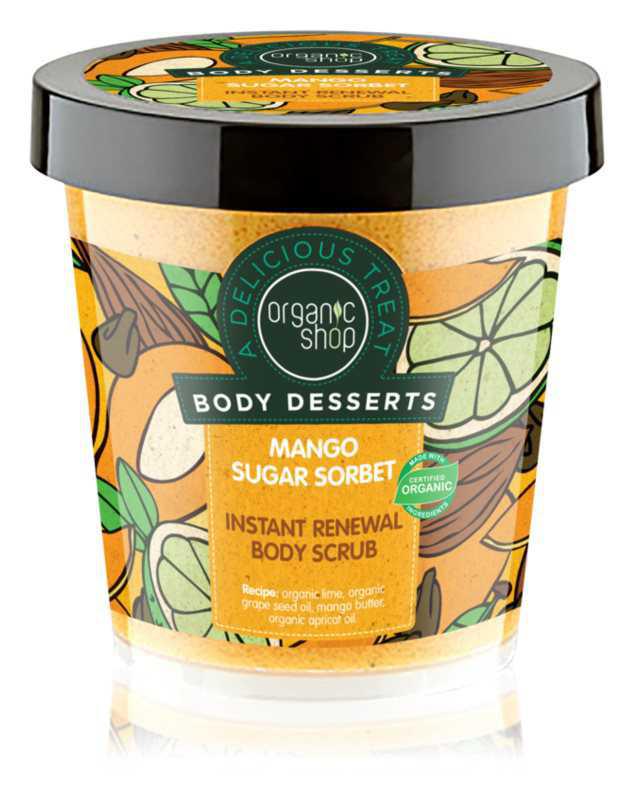 Organic Shop Body Desserts Mango Sugar Sorbet