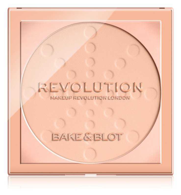 Makeup Revolution Bake & Blot makeup