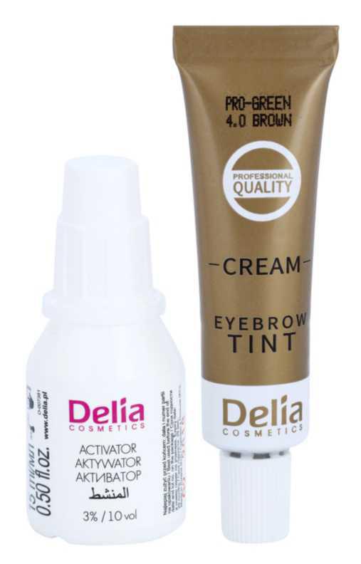 Delia Cosmetics Cameleo Pro Green eyebrows