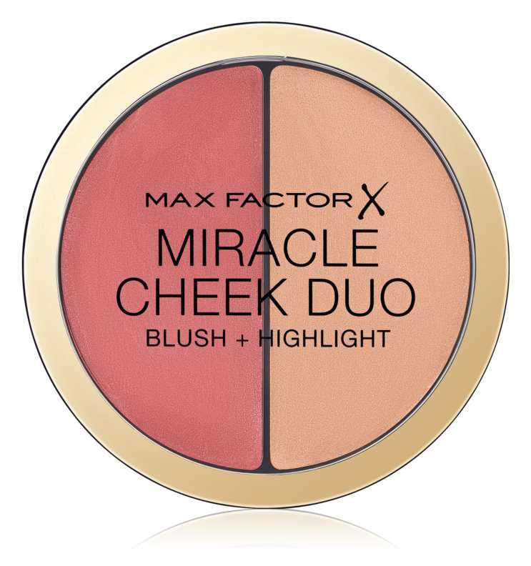 Max Factor Miracle Cheek Duo makeup