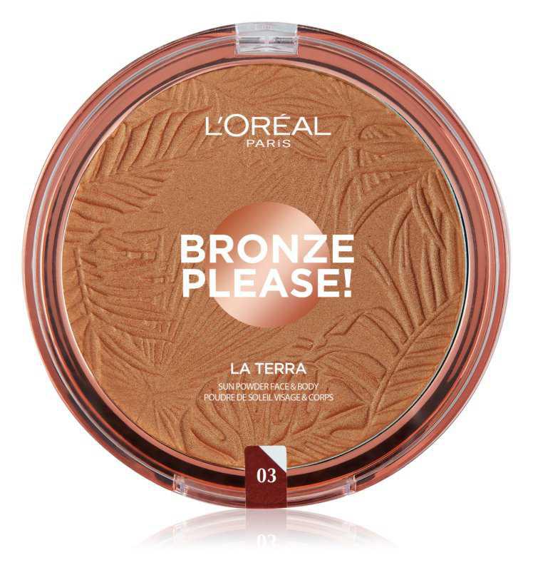 L’Oréal Paris Wake Up & Glow La Terra Bronze Please! makeup