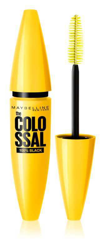 Maybelline The Colossal 100% Black makeup