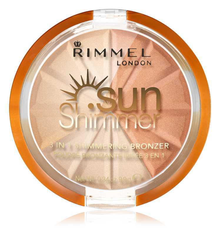 Rimmel Sun Shimmer 3 in 1 Shimmering Bonzer