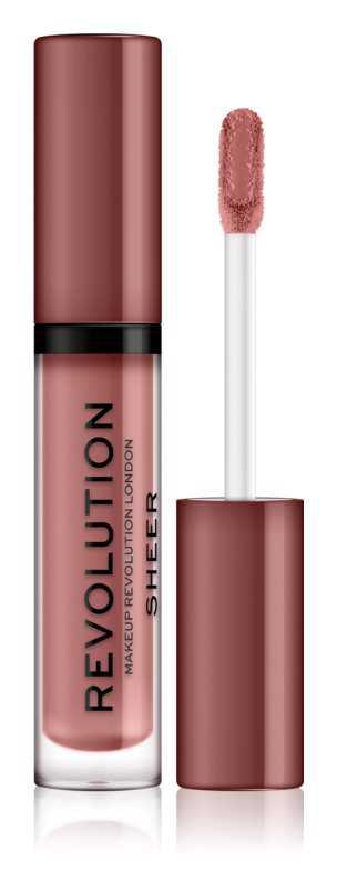 Makeup Revolution Sheer Brillant makeup