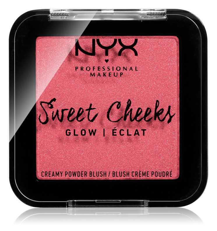 NYX Professional Makeup Sweet Cheeks Blush Glowy makeup