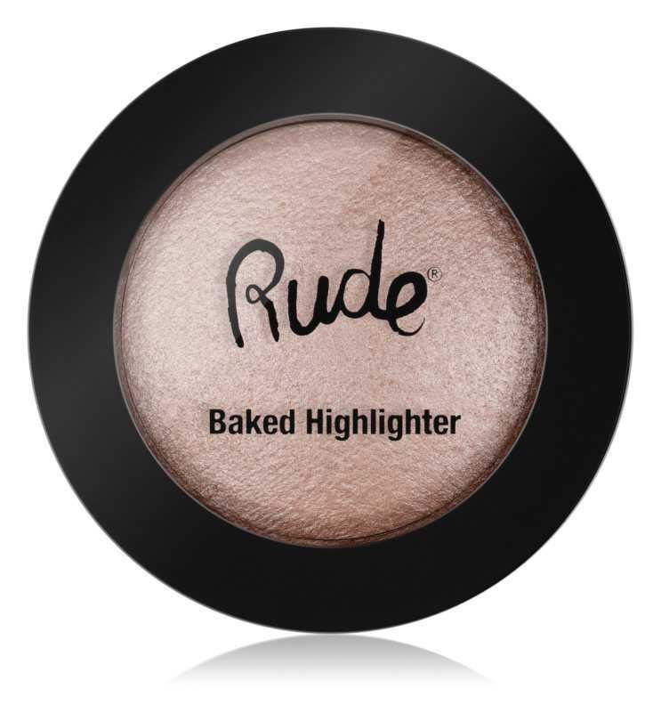 Rude Cosmetics Baked Highlighter makeup