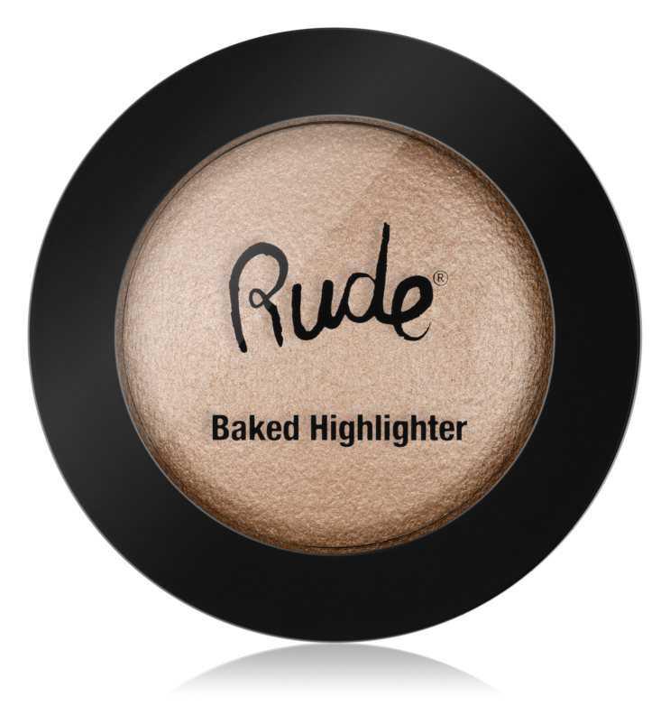 Rude Cosmetics Baked Highlighter makeup