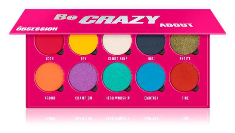 Makeup Obsession Be Crazy About eyeshadow
