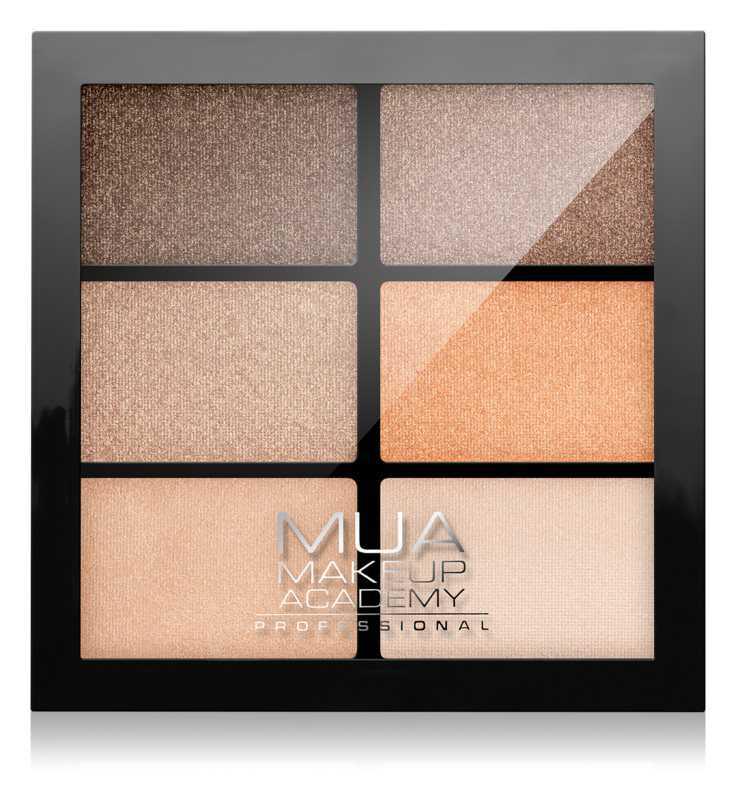 MUA Makeup Academy Professional 6 Shade Palette