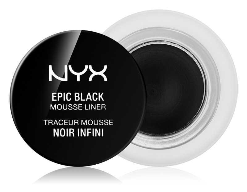 NYX Professional Makeup Epic Black Mousse Liner makeup