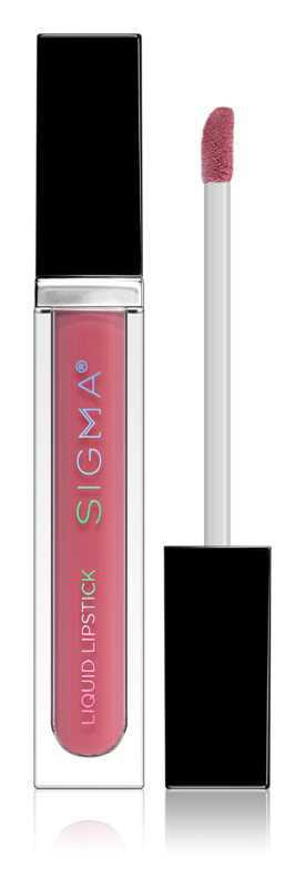 Sigma Beauty Liquid Lipstick makeup