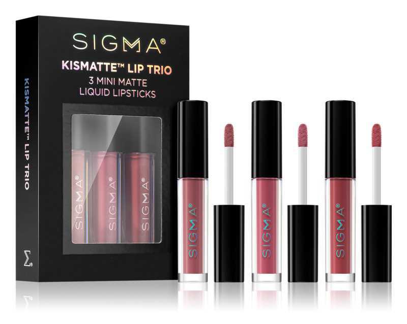 Sigma Beauty Kismatte makeup