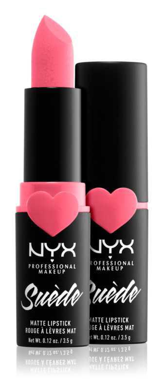 NYX Professional Makeup Suede Matte  Lipstick makeup