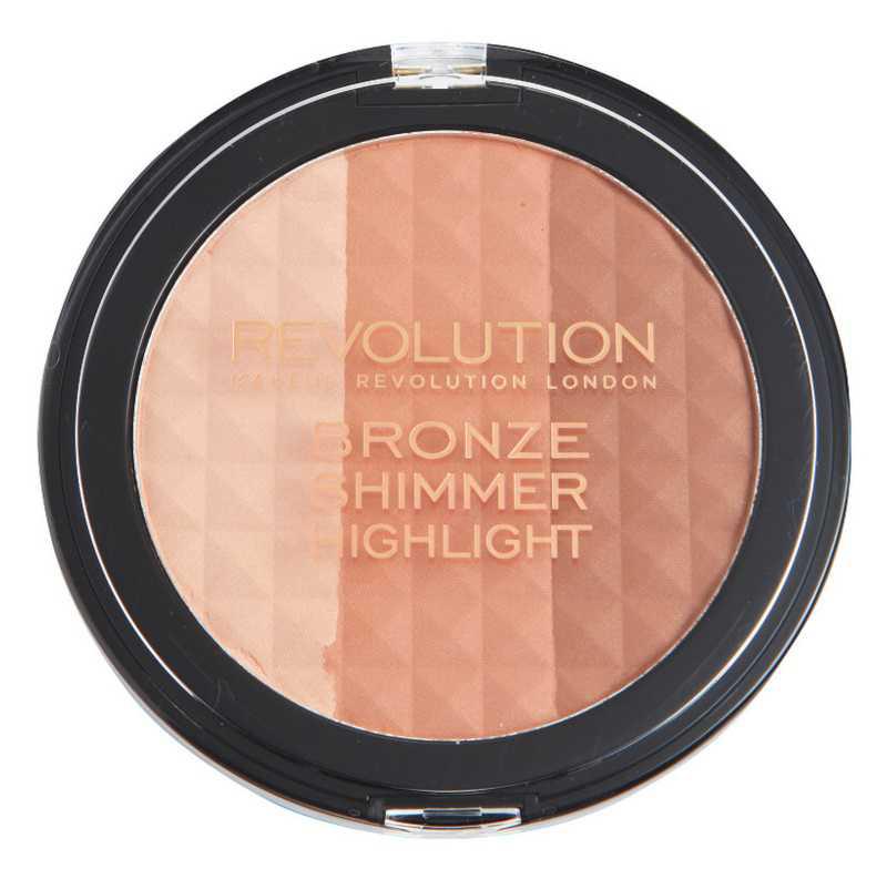 Makeup Revolution Ultra Bronze Shimmer Highlight makeup