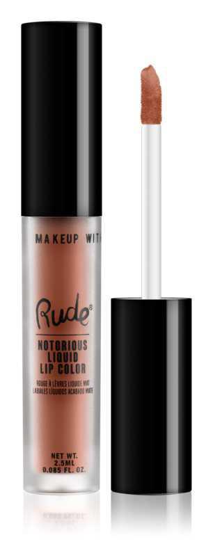 Rude Cosmetics Notorious makeup