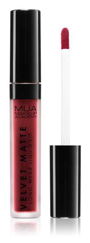 MUA Makeup Academy Velvet Matte makeup