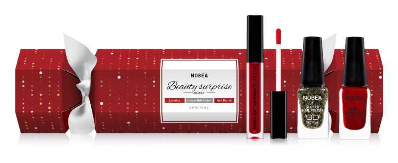 NOBEA Beauty Surprise Christmas Cracker Red