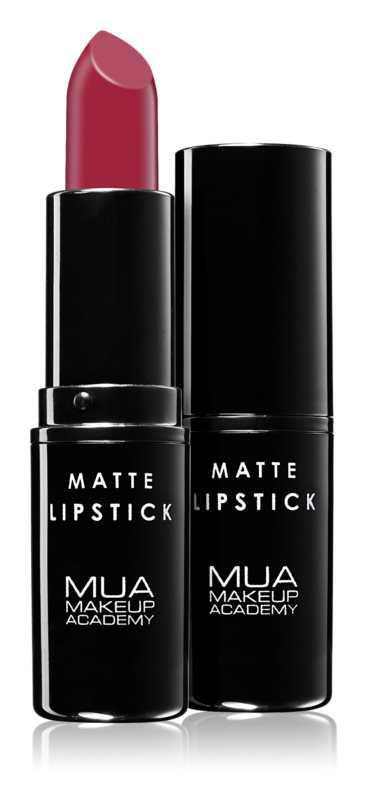 MUA Makeup Academy Matte makeup