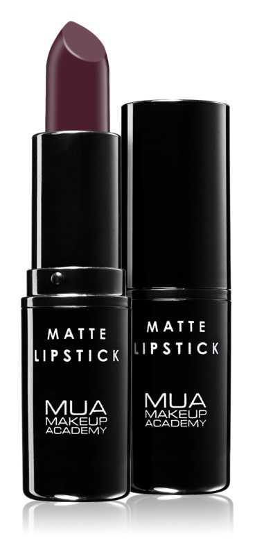 MUA Makeup Academy Matte makeup