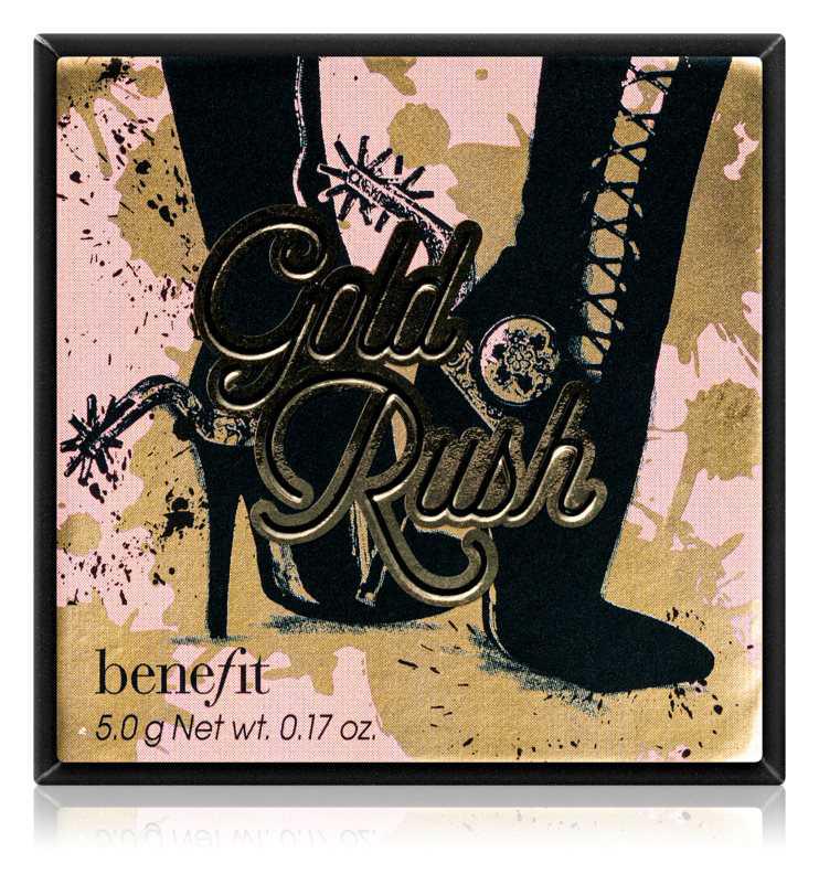 Benefit Gold Rush makeup