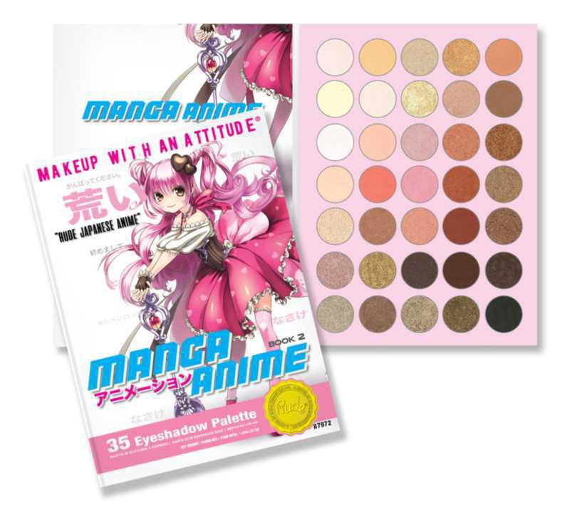 Rude Cosmetics Manga Anime eyeshadow