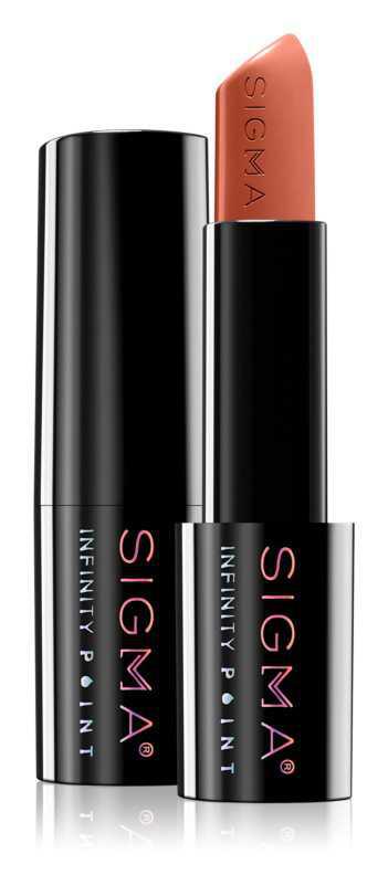Sigma Beauty Infinity Point Lipstick makeup