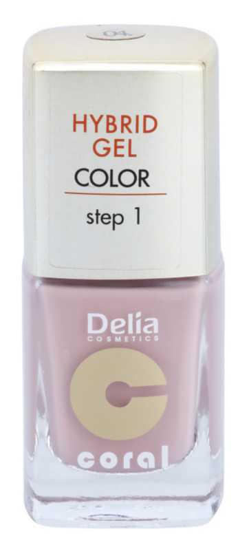 Delia Cosmetics Coral Nail Enamel Hybrid Gel