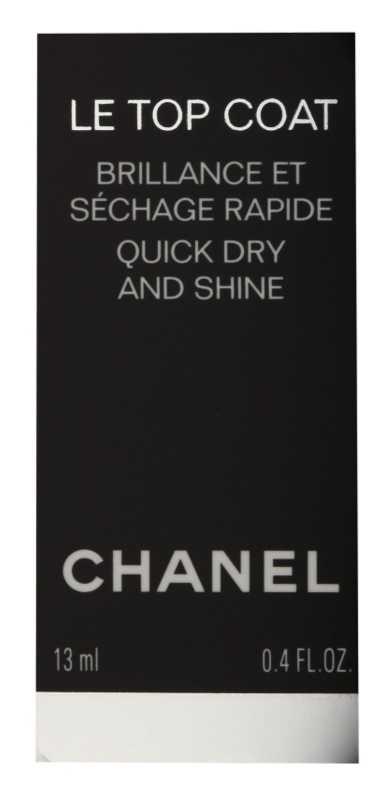 Chanel Le Top Coat nails