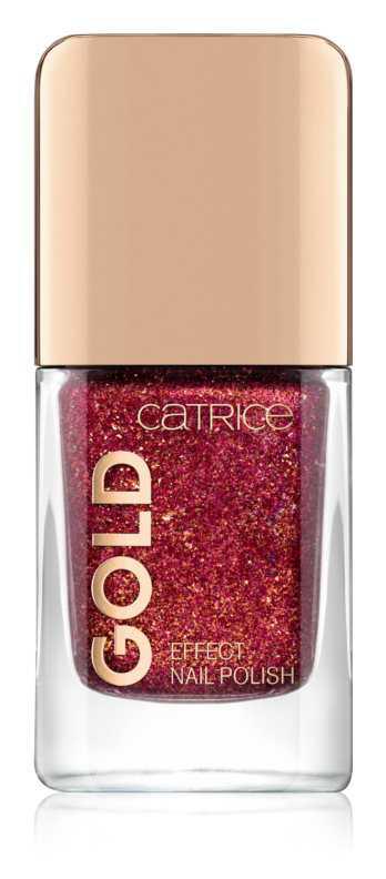 Catrice Gold Effect nails