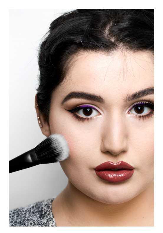 NYX Professional Makeup Pro Dual Fiber Powder Brush makeup