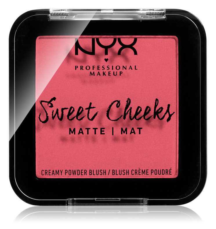 NYX Professional Makeup Sweet Cheeks Blush Matte makeup