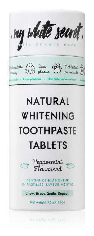 My White Secret Toothpaste Tablets for men