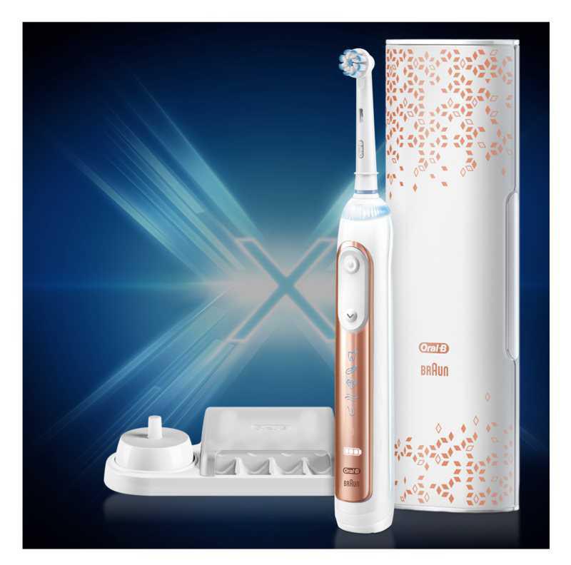 Oral B GeniusX  20100S Rose Gold electric brushes
