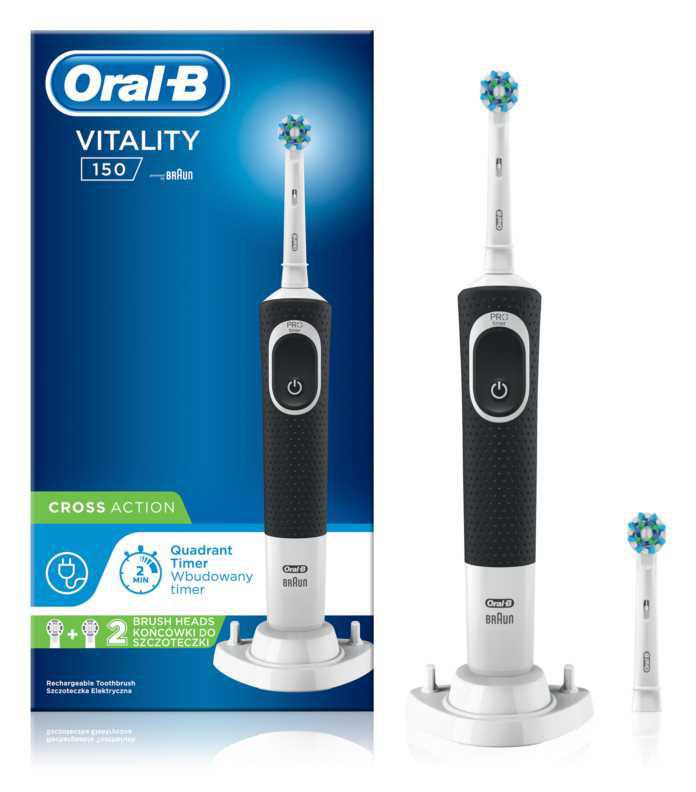 Oral B Vitality 150 Cross Action D100.424.1 Black electric brushes