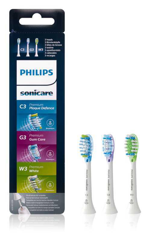 Philips Sonicare Premium Combination Standard HX9073/07 electric brushes