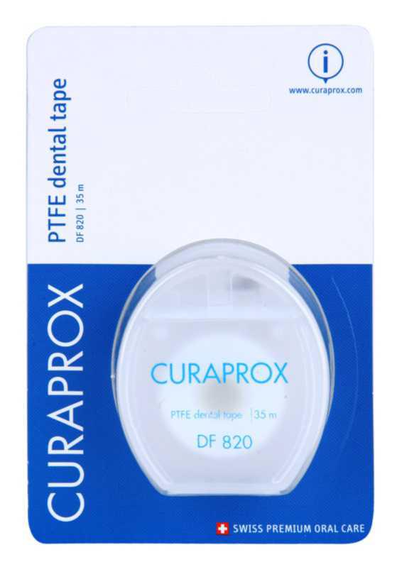 Curaprox PTFE Dental Tape DF 820 interdental spaces