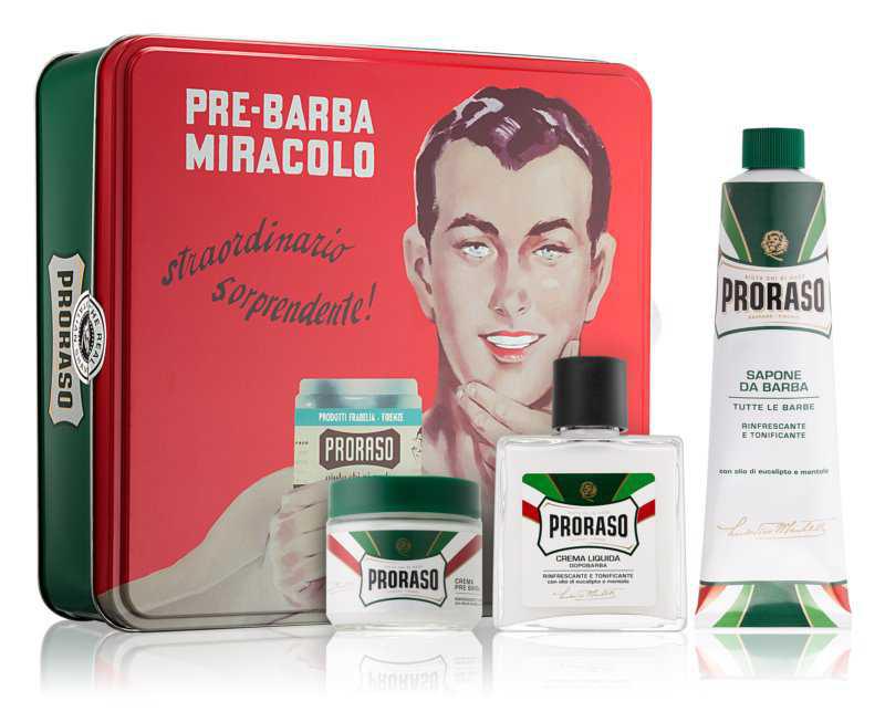 Proraso Green cosmetics sets