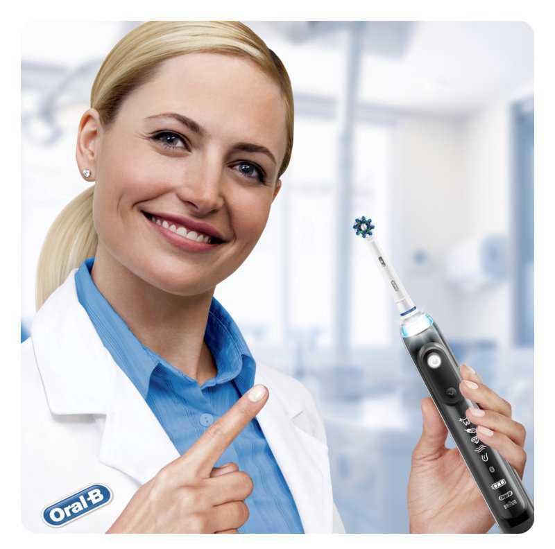 Oral B Genius 10000N Black electric brushes