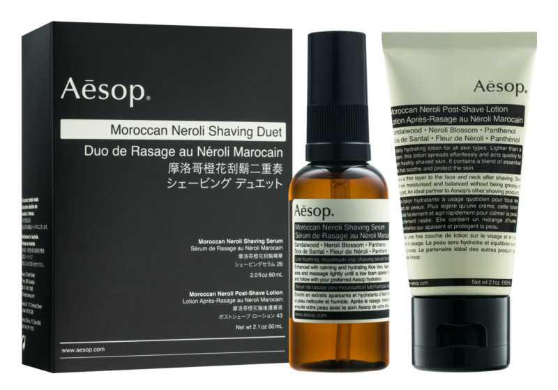 Aēsop Skin Maroccan Neroli cosmetics sets