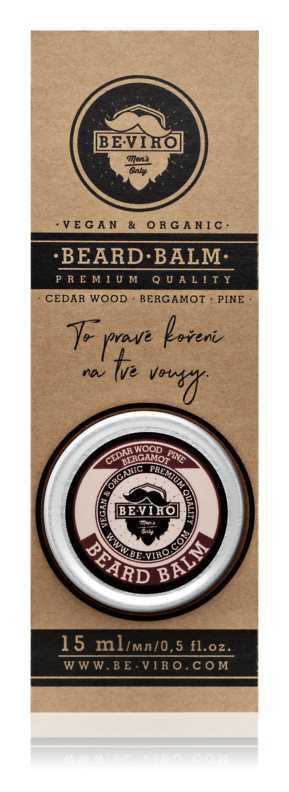 Beviro Men's Only Cedar Wood, Pine, Bergamot beard care