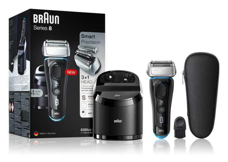 Braun Series 8 8385cc Black with Clean&Charge System