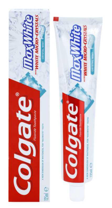 Colgate Max White teeth whitening